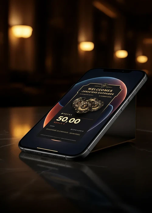 Plateforme Royal Reels avec interface de jeu moderne et bonus exclusifs